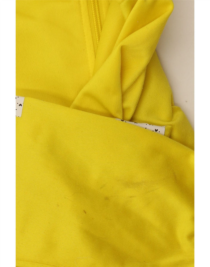 Giacca da tuta da donna ADIDAS UK 16 Large Giallo Poliestere
