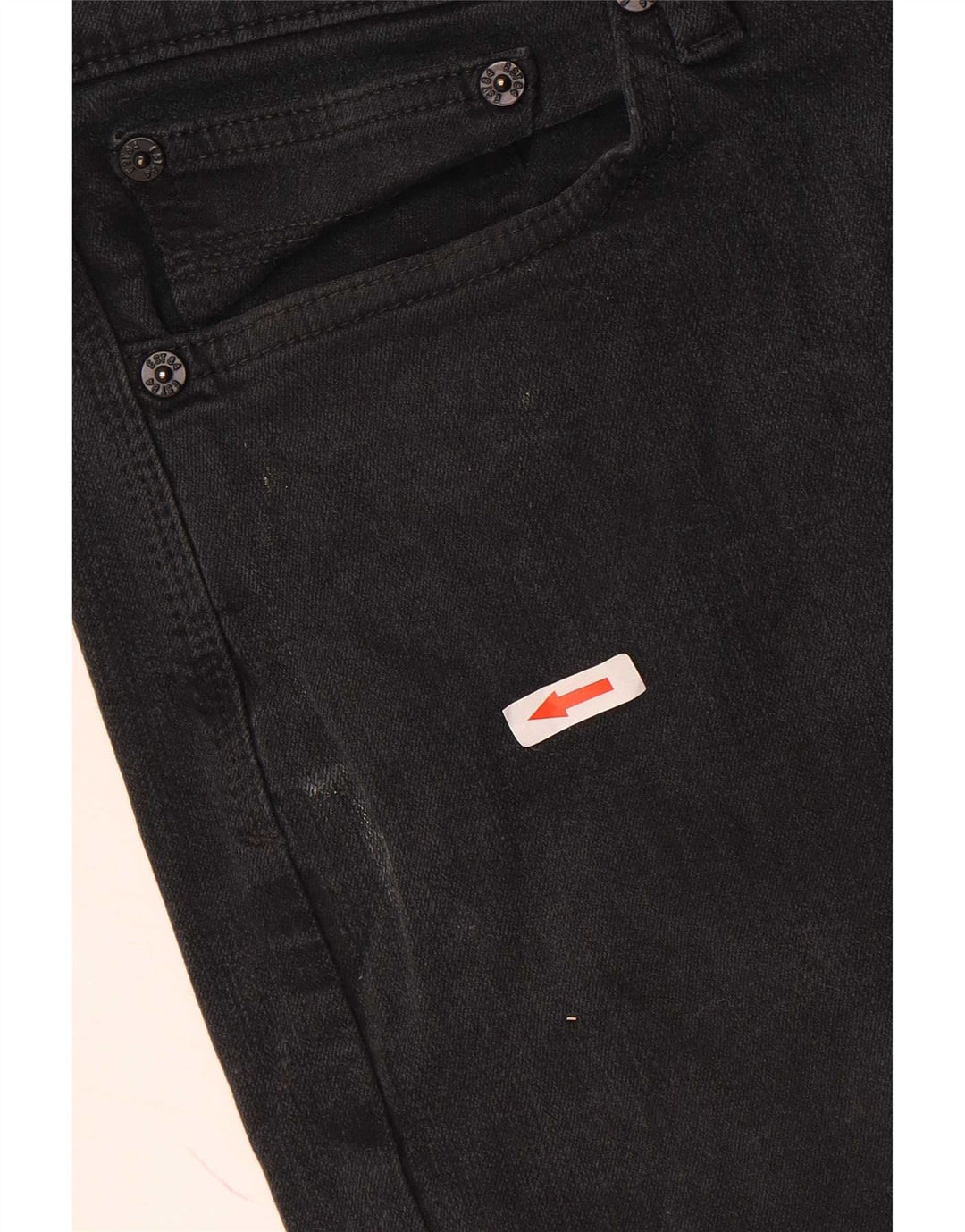 Jeans slim da donna Marks & Spencer W32 L30 cotone nero