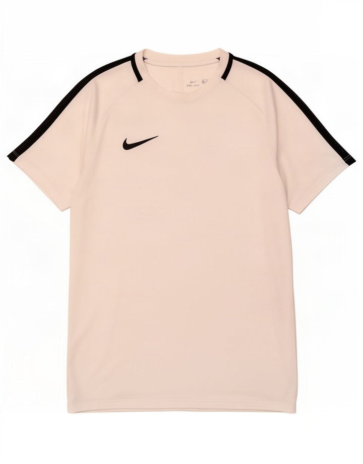 T-shirt Nike Dri Fit da uomo, piccola, in poliestere bianco