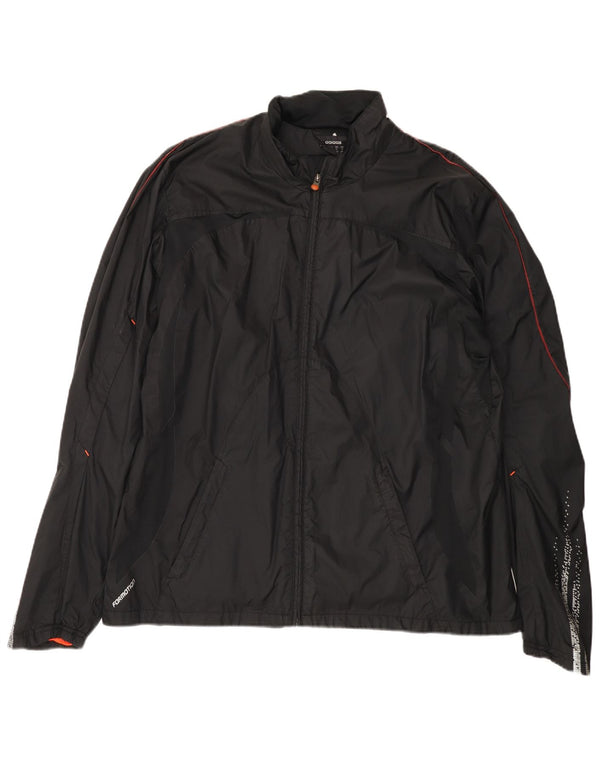 Giacca antipioggia Adidas Climacool da uomo UK 42 XL poliestere nero