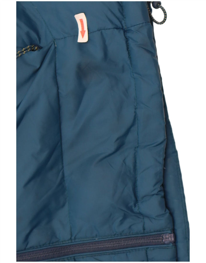 Giacca imbottita con cappuccio da uomo Mountain Warehouse UK 36 Small Blue Colourblock