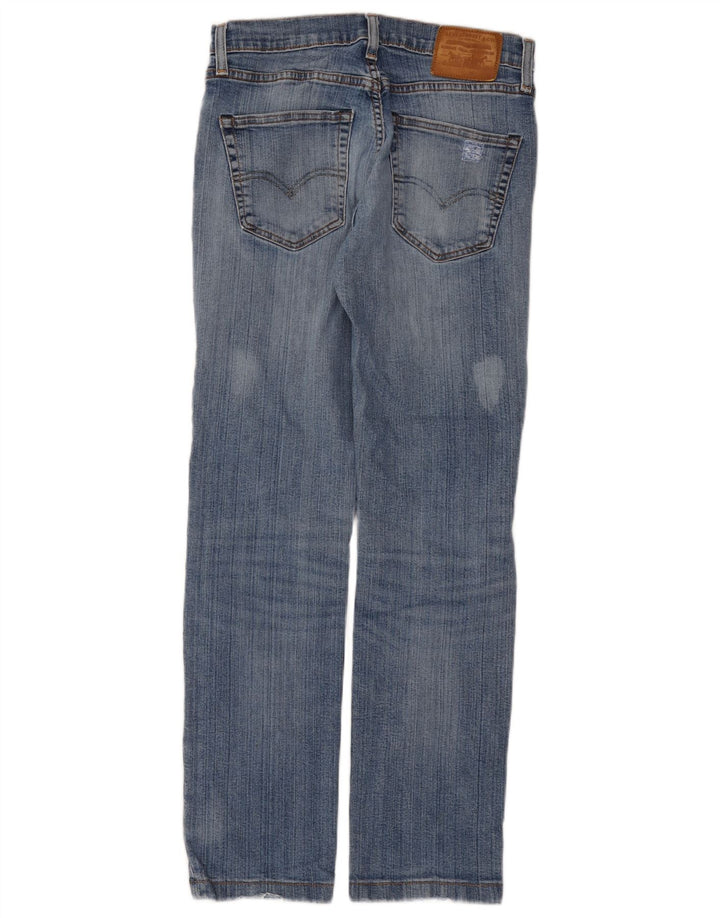 Jeans slim invecchiati da uomo Levi's W31 L29 cotone blu
