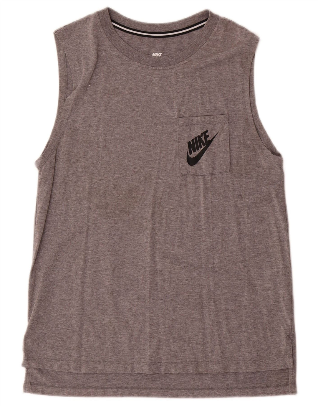 Canotta Nike da uomo piccola in modal grigio puntinato