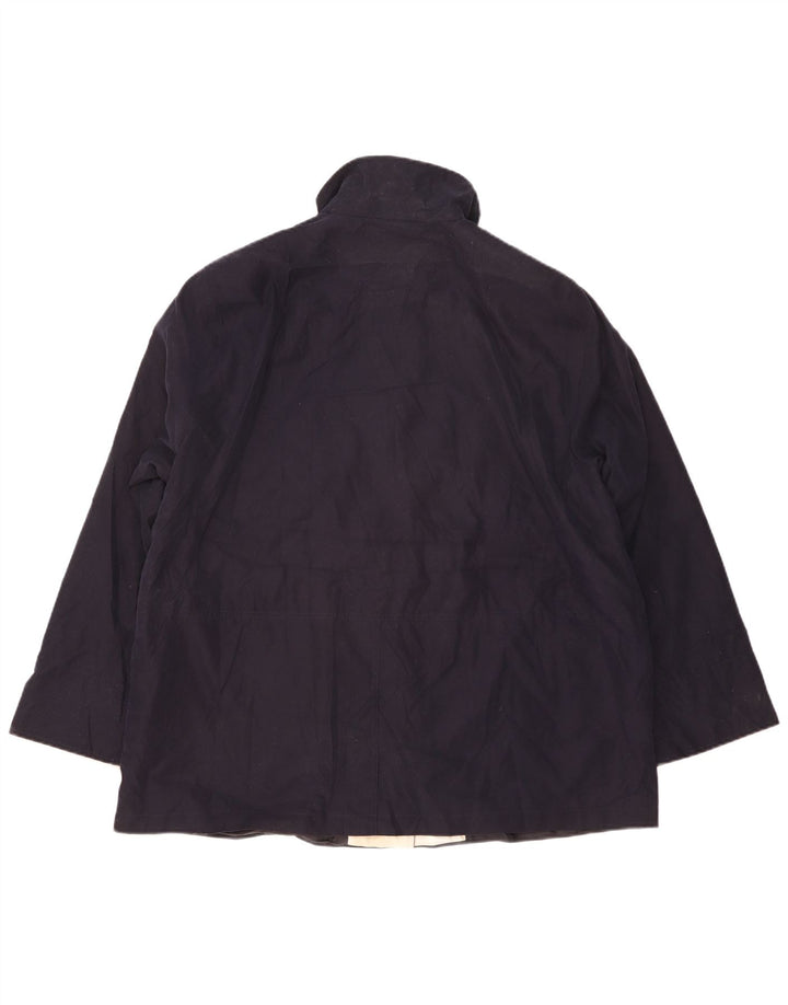 Giacca multiuso da donna Marks & Spencer UK 20 2XL poliestere blu navy