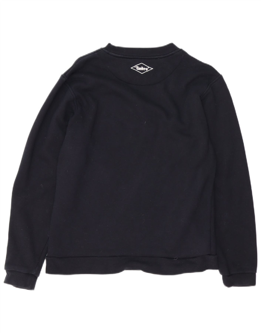 UMBRO Felpa grafica da uomo Maglione piccolo cotone nero