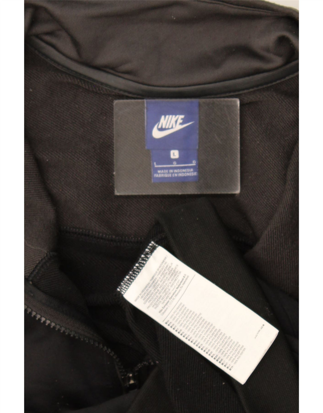 Giacca da tuta da uomo Nike Large in poliestere color block grigio