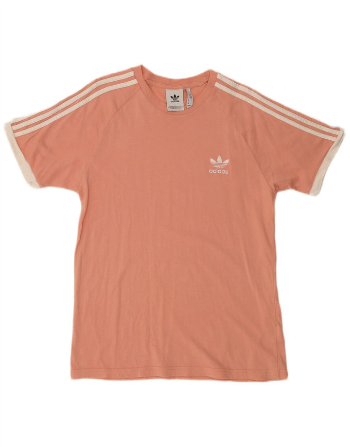 T-shirt da donna Adidas Top UK 14 cotone rosa medio