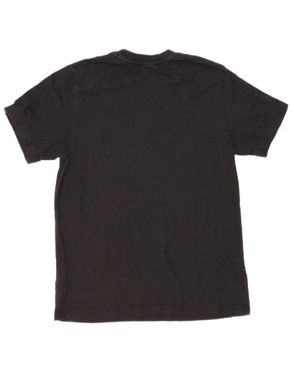 T-shirt grafica da donna Nike Top UK 16 grande cotone nero