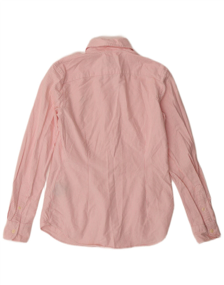 Camicia Ralph Lauren da uomo su misura piccola in cotone a righe rosa
