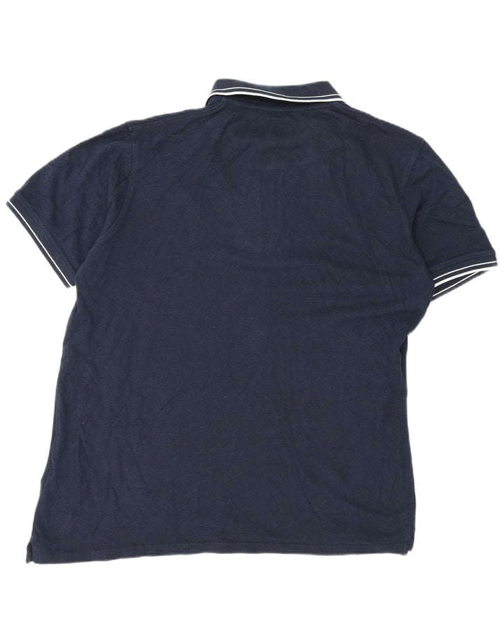 Polo da uomo Lyle & Scott XL in cotone blu navy