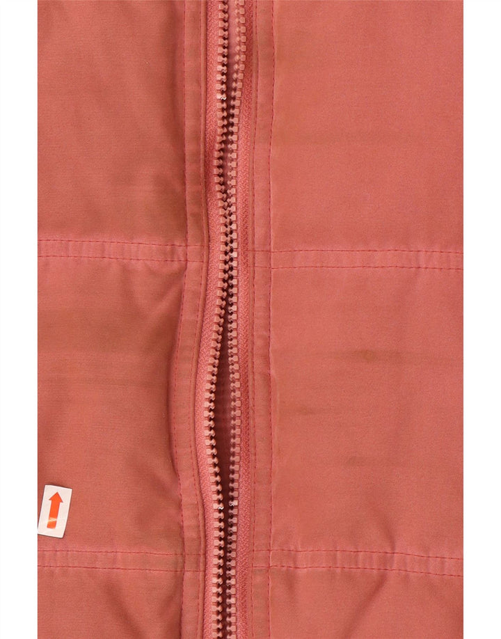 Gilet imbottito da donna Musto UK 16 grande poliestere rosa