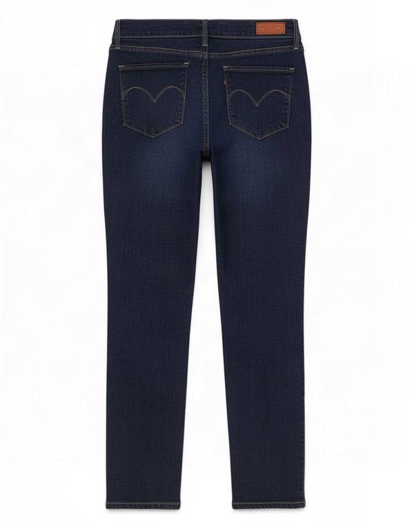Jeans skinny Levi's da donna Bold Curve W32 L30 cotone blu navy