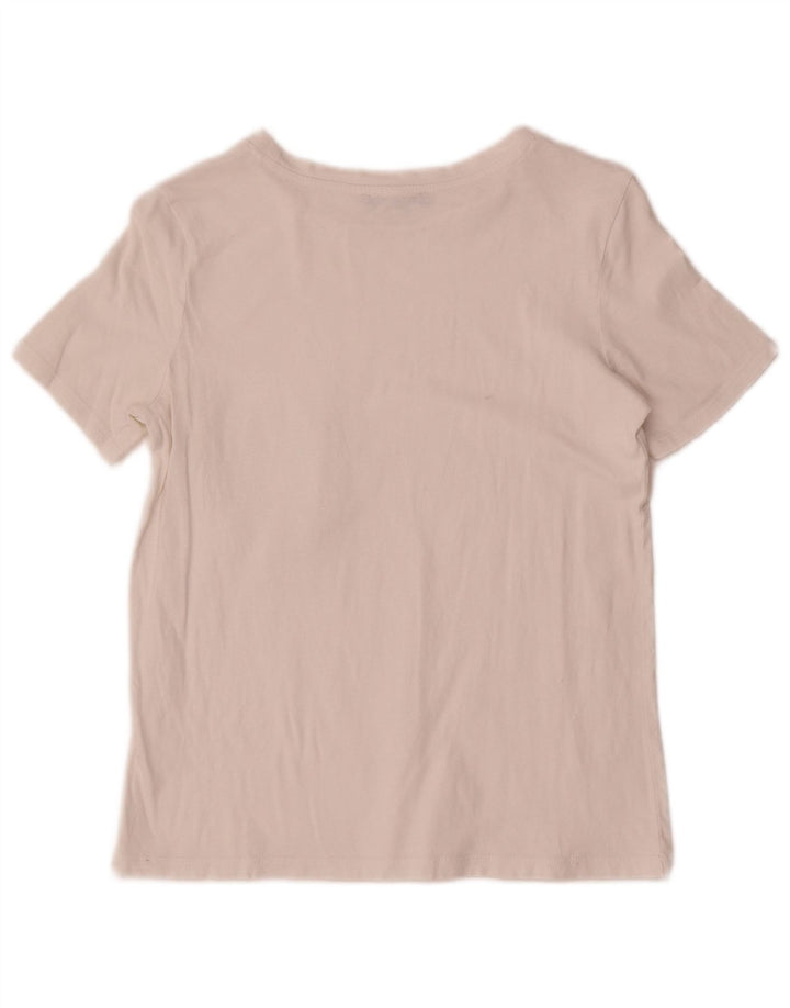 T-shirt Zara da donna Top UK 10 piccola bianca