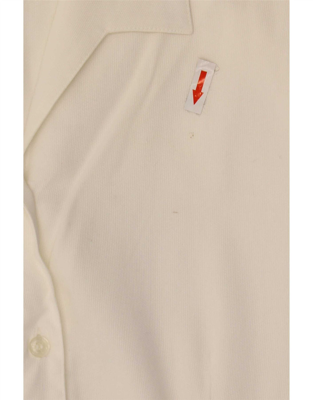 Camicia vintage da donna UK 16 grande bianca