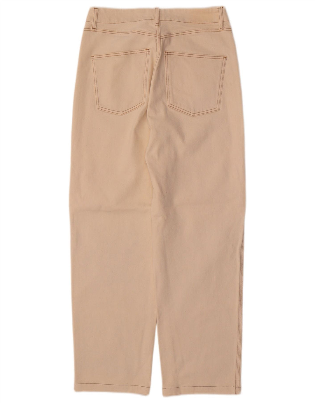 MASSIMO DUTTI Womens Straight Jeans EU 36 XS W26 L27 Beige