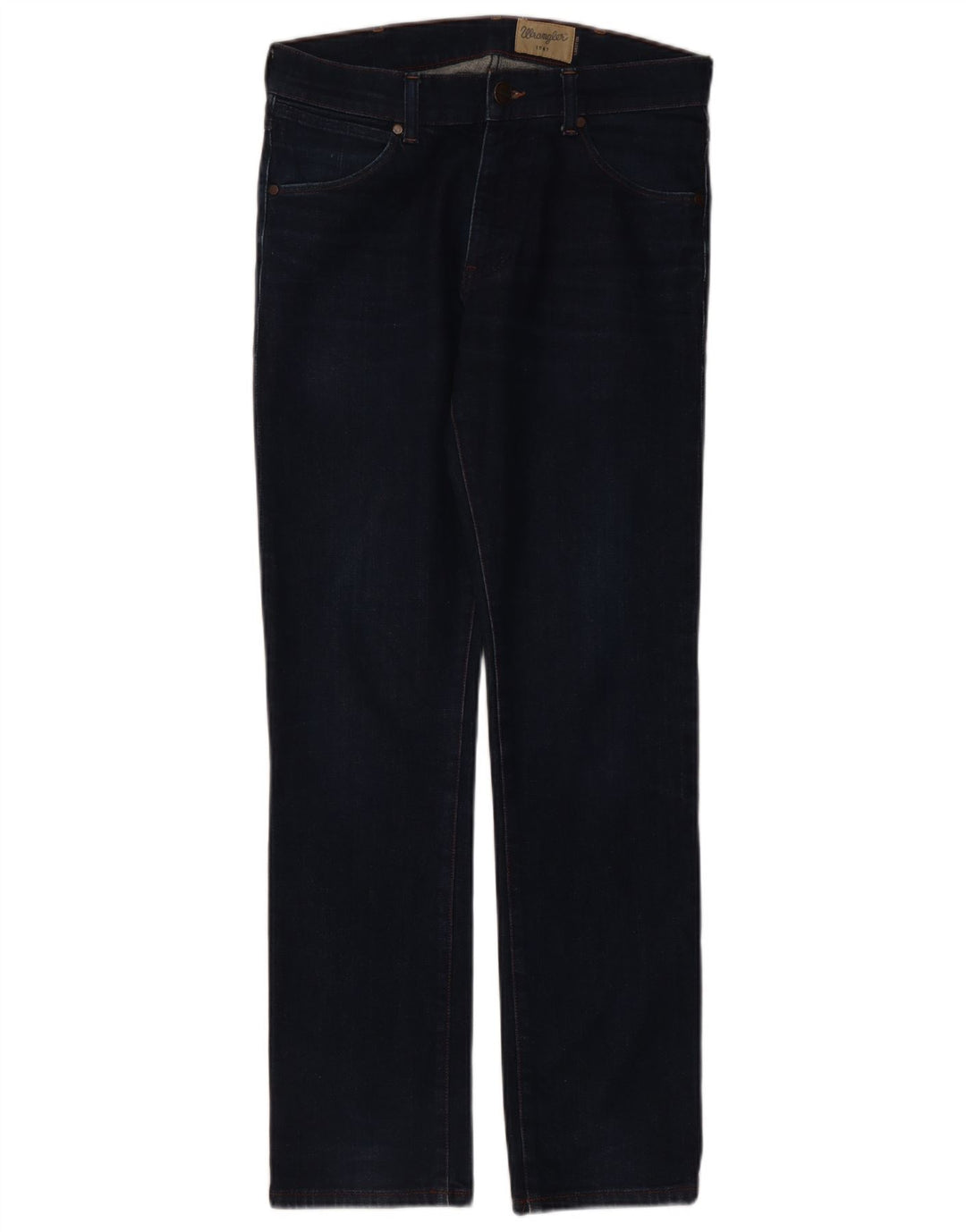 Jeans Wrangler Larston Slim da uomo W32 L32 in cotone blu navy