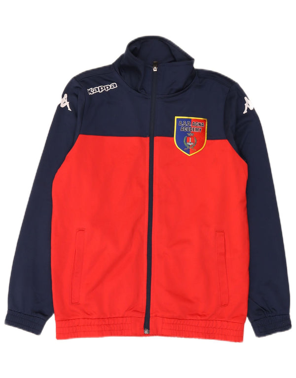 Kappa Boys A.S.D. Giacca Top della Tuta AGNA ACADEMY 11-12 Anni Blu Navy