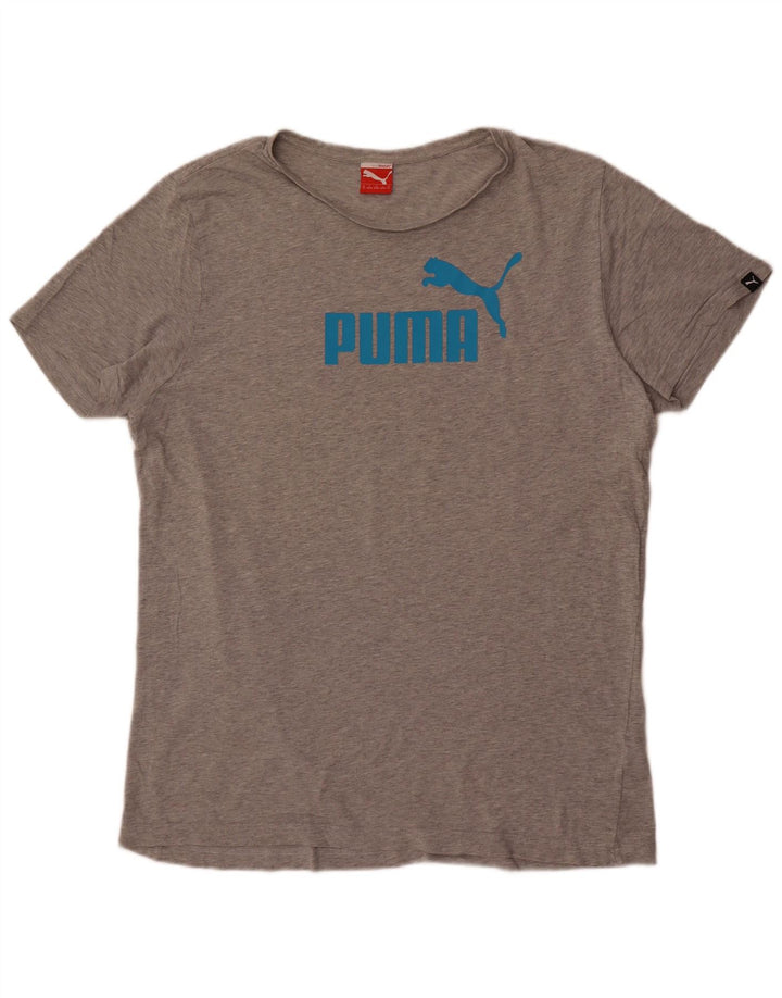 T-shirt grafica da uomo Puma XL XL grigia screziata