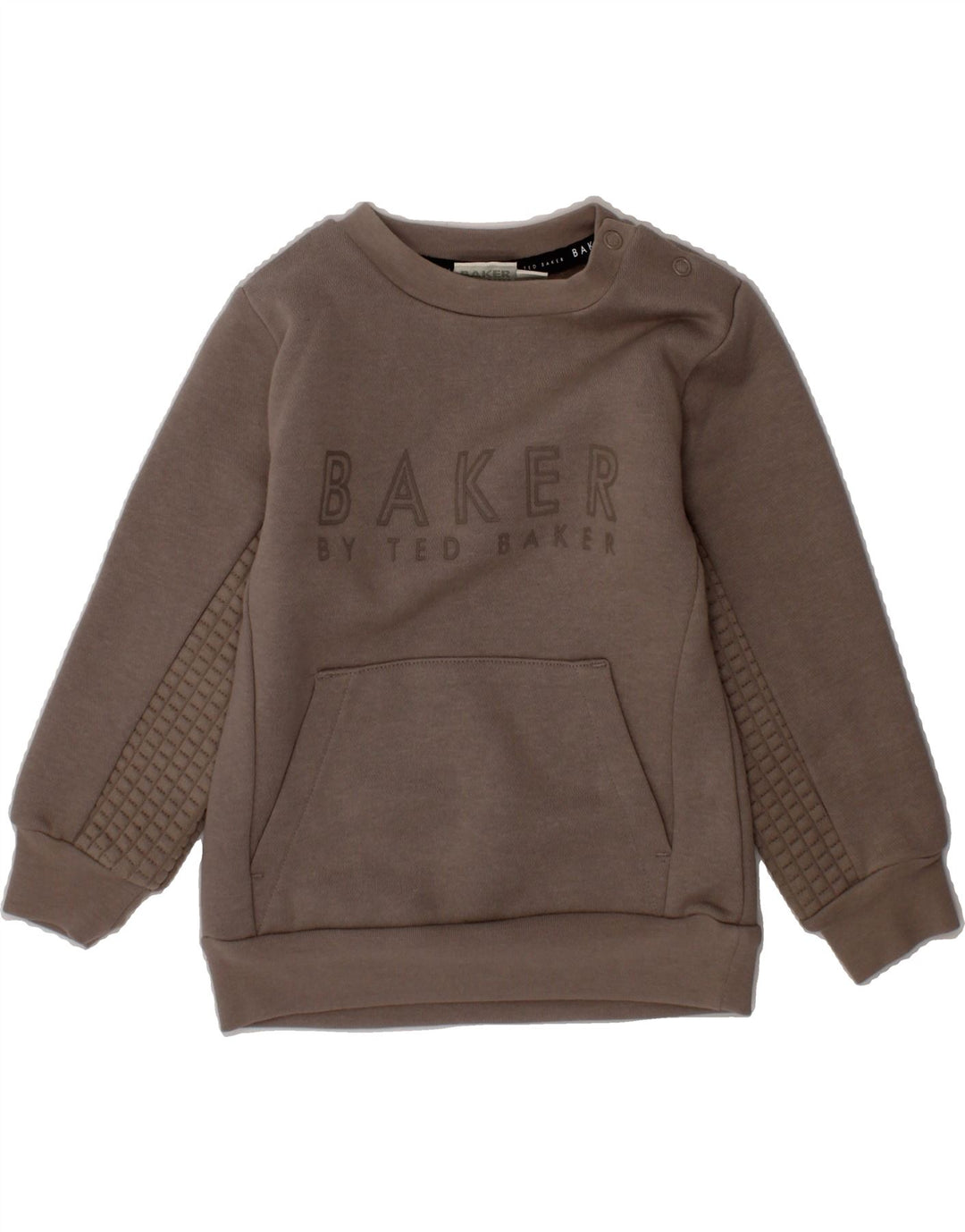 TED BAKER Baby Boys Graphic Sweatshirt Jumper 18-24 Months Grey Cotton Vintage Ted Baker and Second-Hand Ted Baker from Messina Hembry 