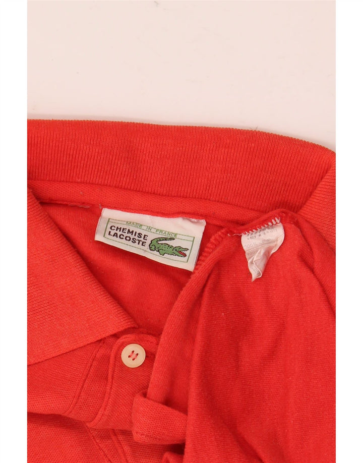 Polo da uomo Lacoste piccola rossa in cotone