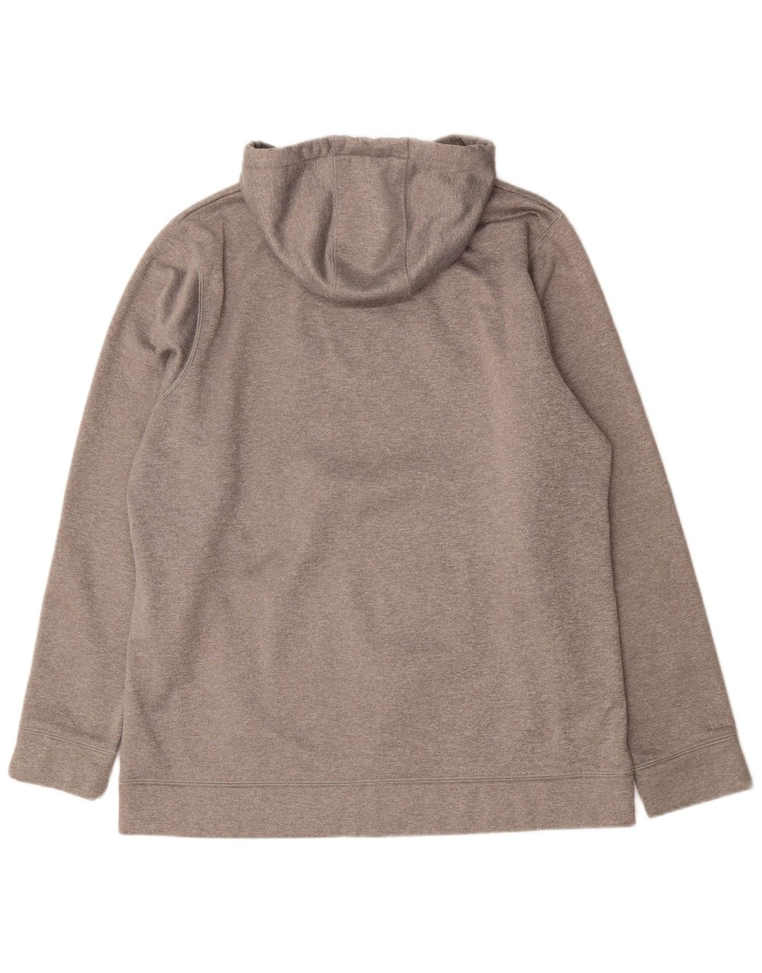 Felpa con cappuccio grafica da uomo Under Armour XL poliestere grigio