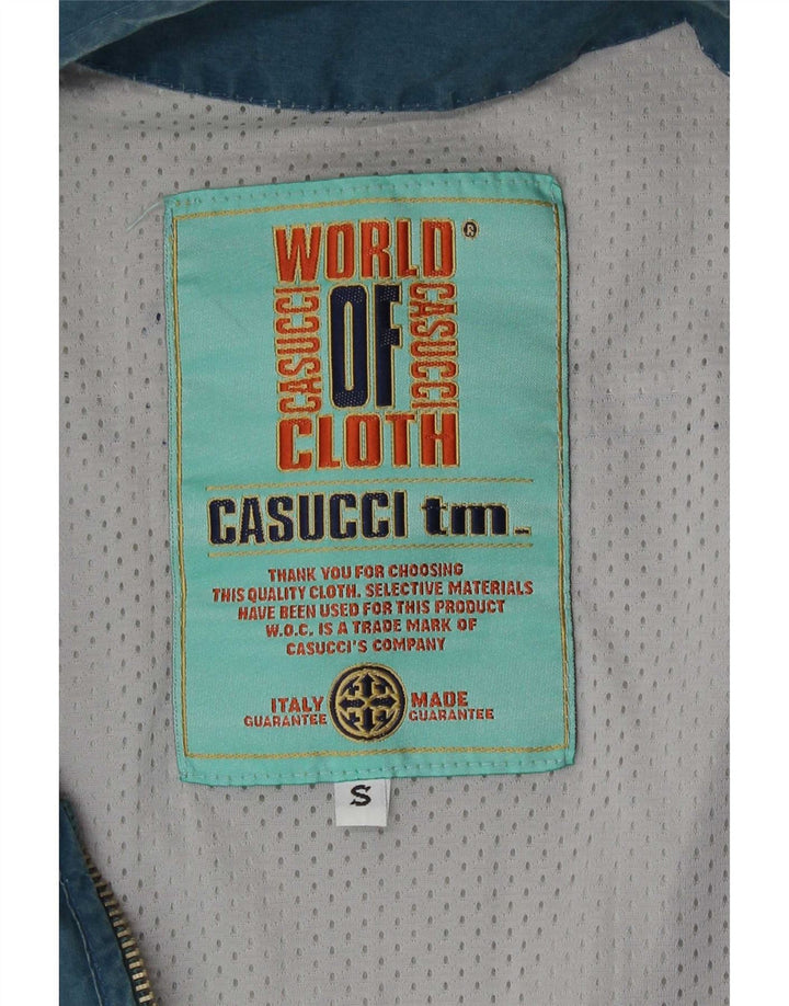 Gilet da uomo Casucci UK 36 piccolo cotone blu