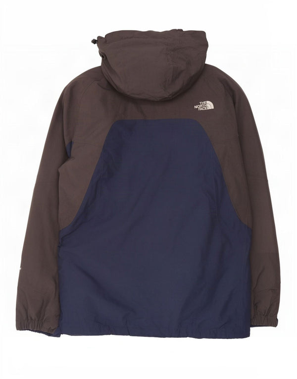 Giacca antipioggia da uomo con cappuccio The North Face UK 42 XL Blu navy Colourblock