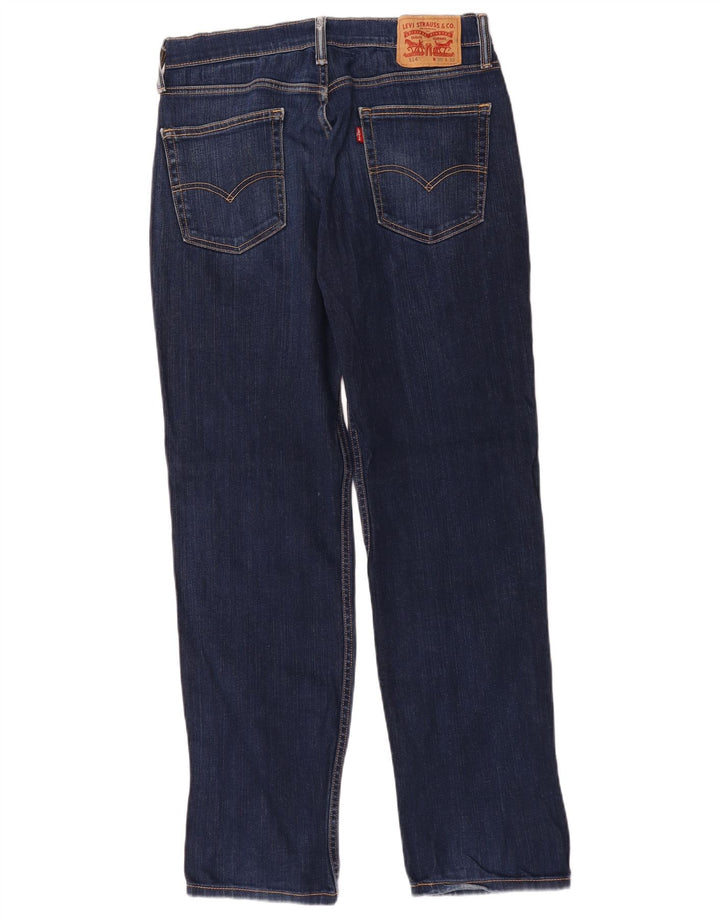 Levi's Uomo 514 Jeans dritti W30 L32 Cotone blu navy