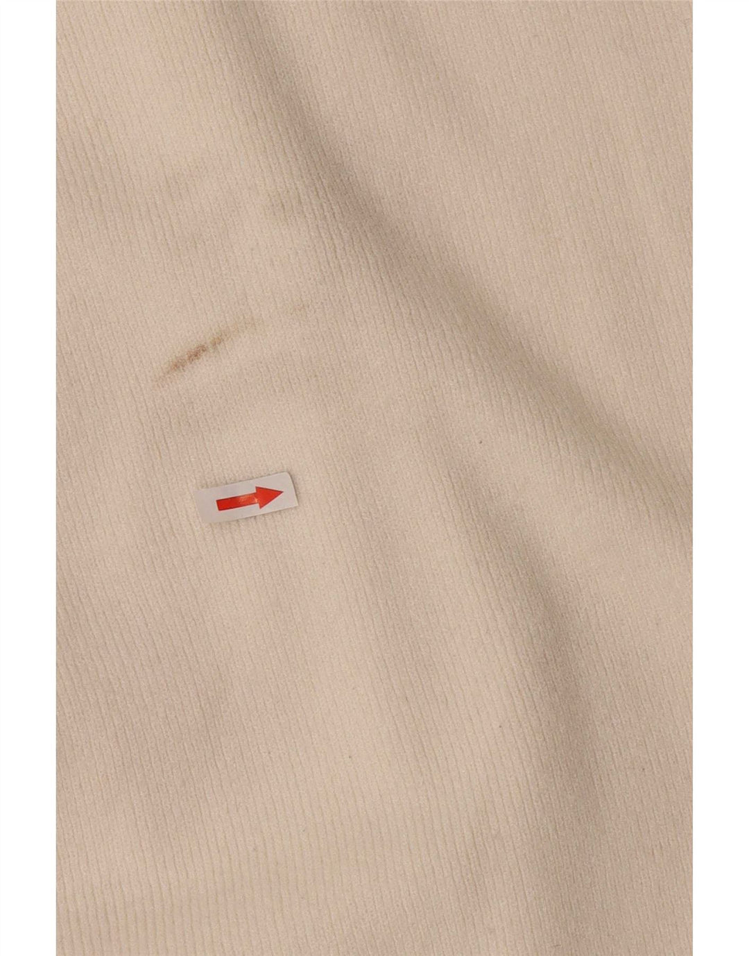 Maglione cardigan aperto lungo da donna Marks & Spencer UK 16 grande bianco sporco
