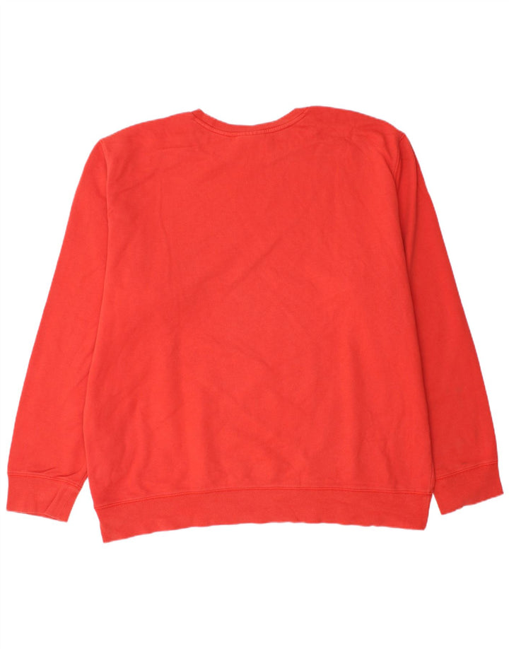 Felpa da uomo Timberland Maglione 3XL Cotone rosso