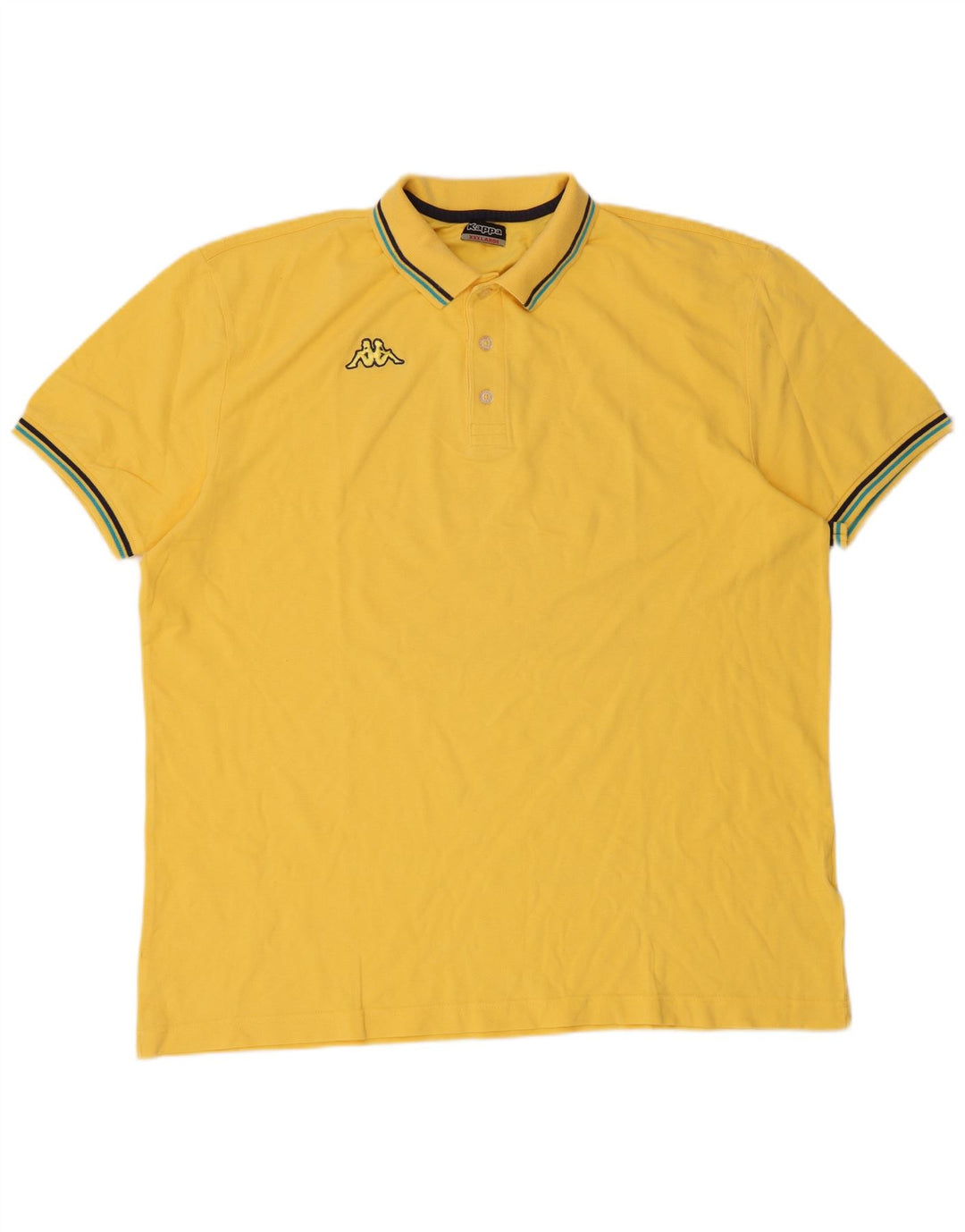 Polo Kappa da uomo 3XL gialla
