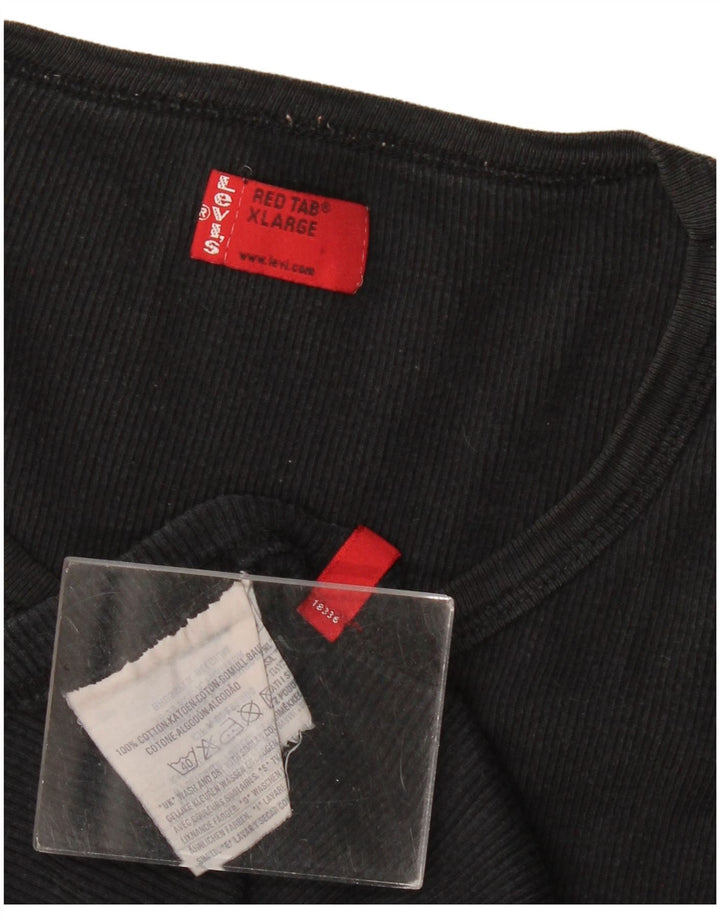 Canotta da donna Levi's UK 18 XL cotone nero