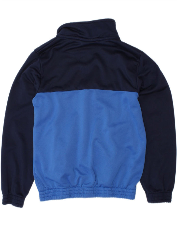 Giacca da ginnastica grafica per ragazzi UMBRO 7-8 anni Blu navy Colourblock