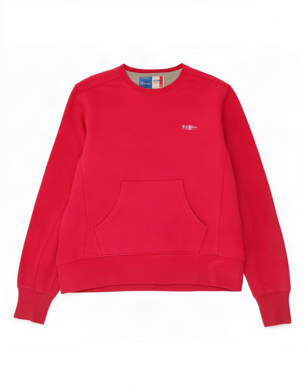 Felpa Champion da donna Heritage Classics UK 18 XL cotone rosa