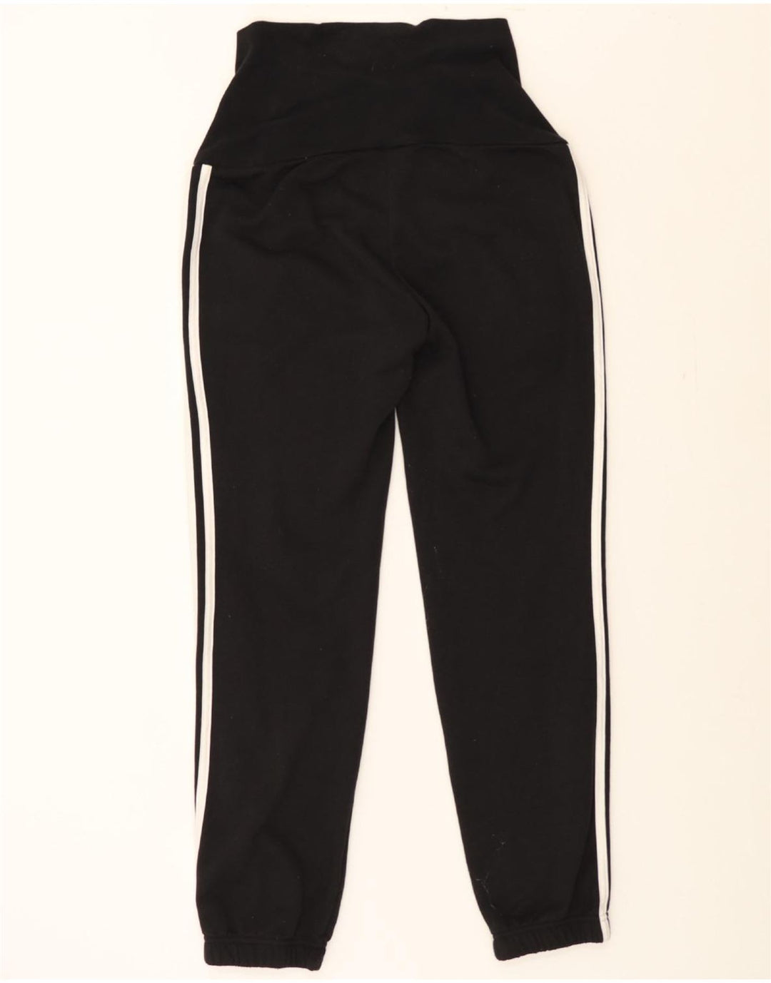 ADIDAS Womens Leggings UK 8-10 Small  Black Cotton Vintage Adidas and Second-Hand Adidas from Messina Hembry 