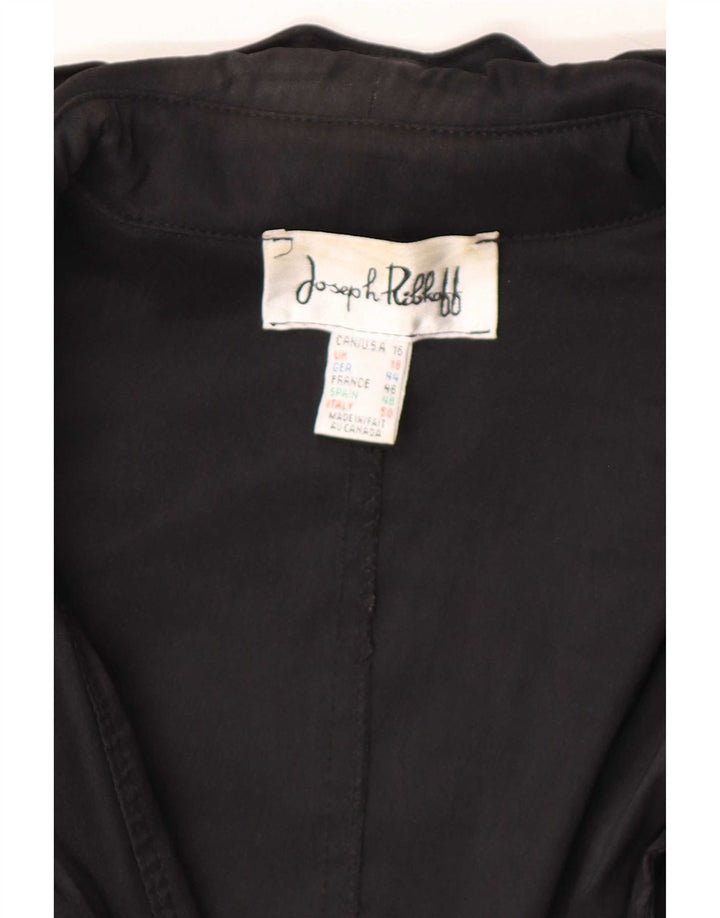 Soprabito da donna Joseph Ribkoff UK 18 XL poliestere nero