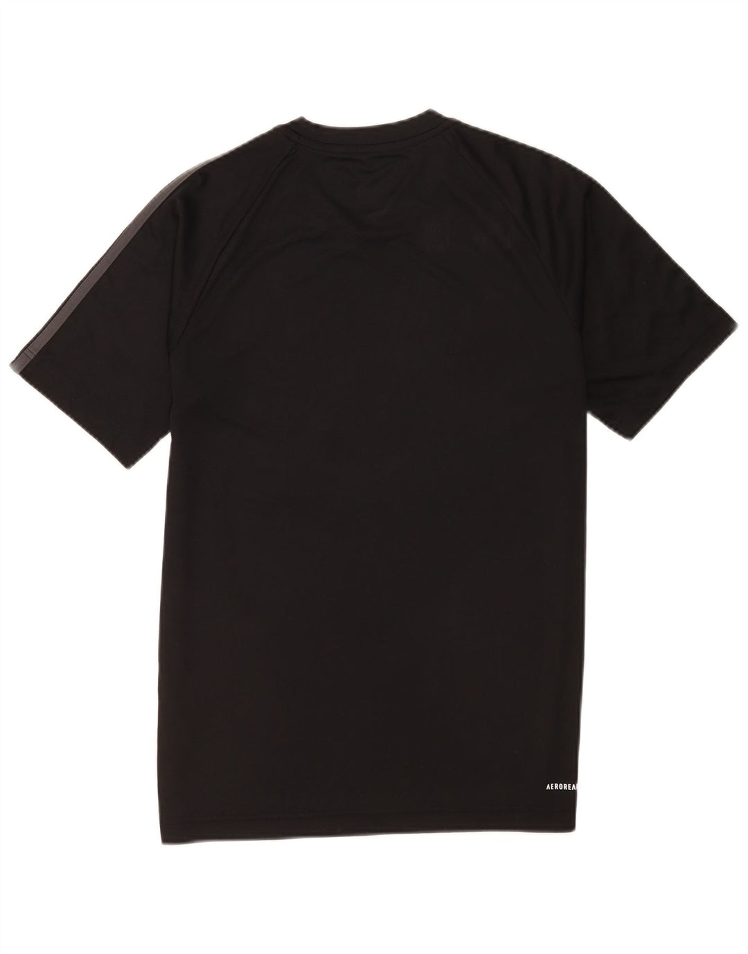 T-shirt Adidas Aeroready da uomo piccola piccola in poliestere nero