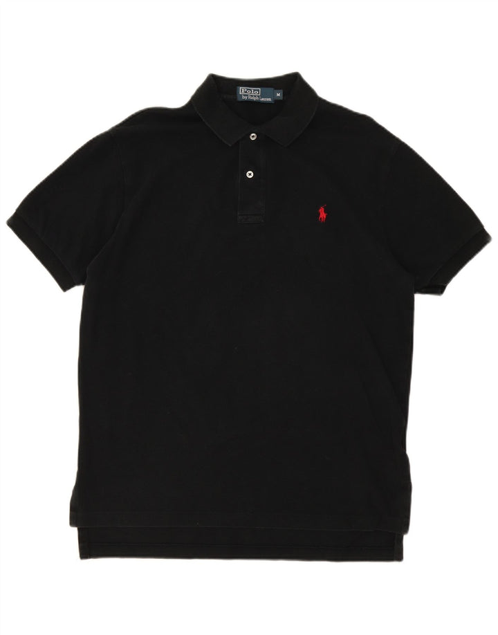 Polo Ralph Lauren Camicia da uomo in cotone nero medio