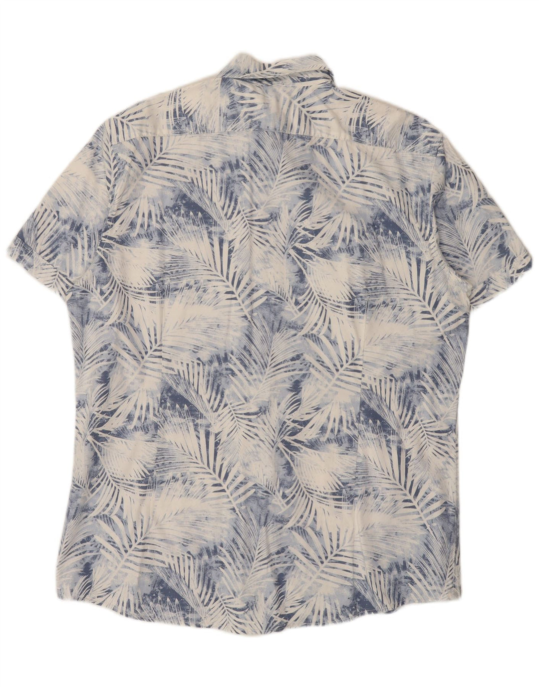 Camicia a maniche corte da uomo Celio 2XL Cotone floreale blu