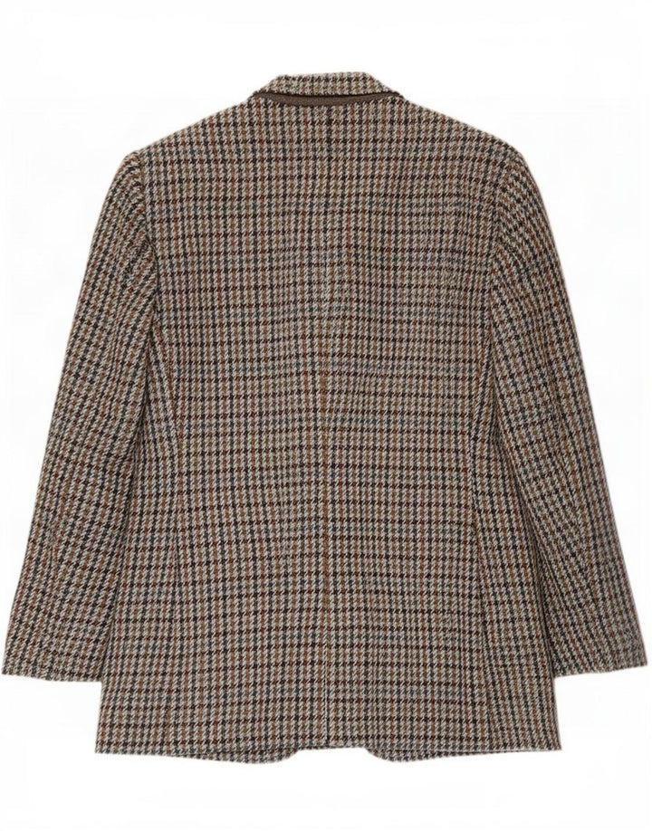 Giacca blazer da uomo in tweed Harris Dunn & Co UK 40 grande multicolore