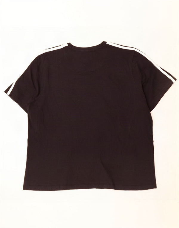 Maglietta Adidas da uomo Top 3XL Nera