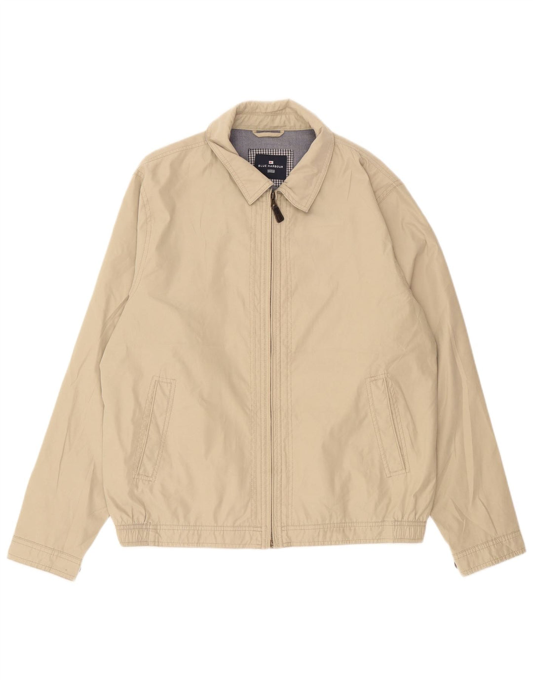 Giubbotto bomber da uomo Marks & Spencer UK 40 Large Beige Poliestere
