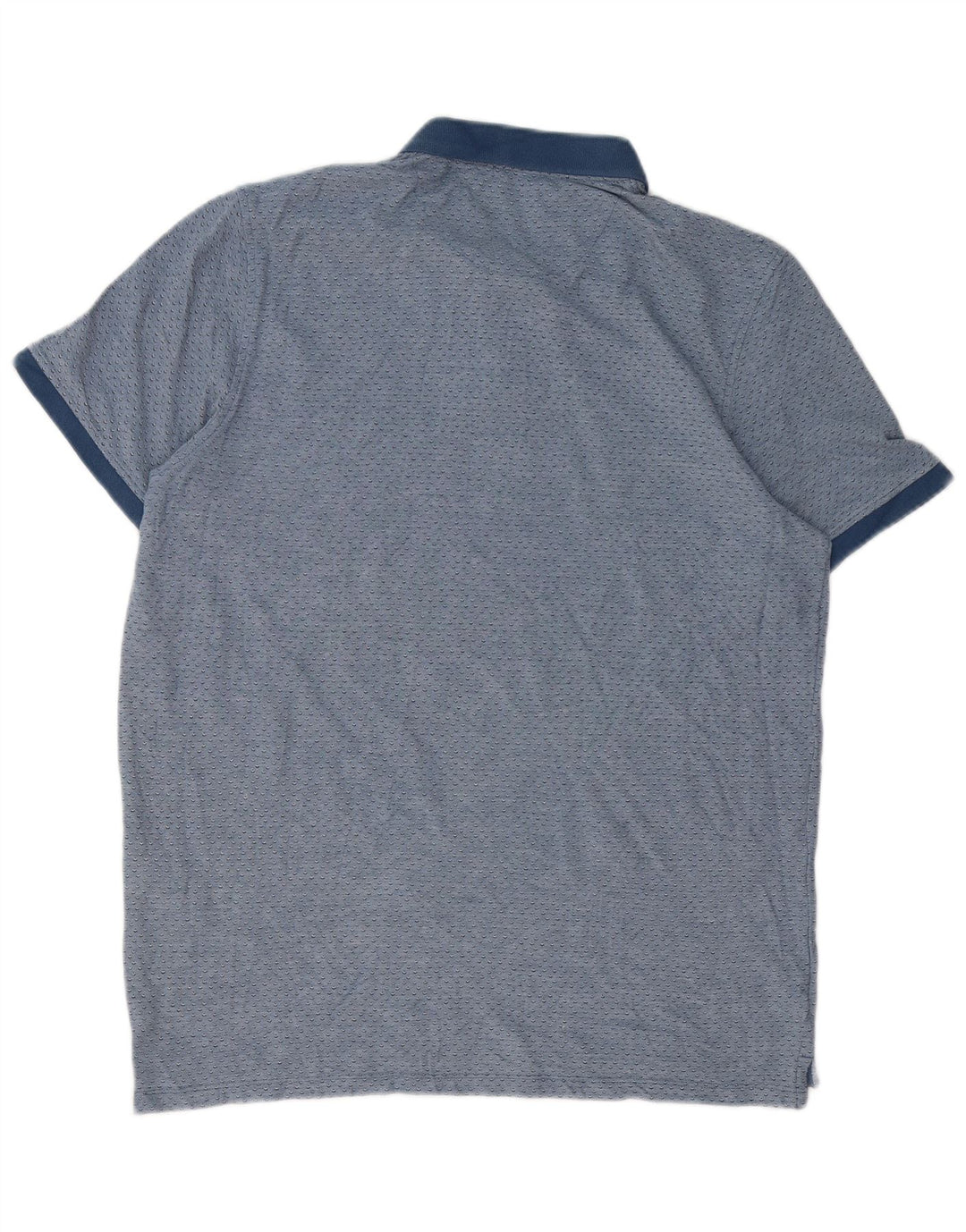 Polo da uomo Jack & Jones XL in cotone maculato blu