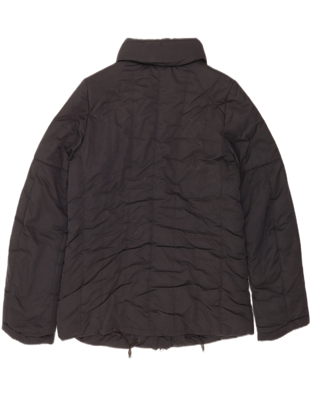 Giacca imbottita Nike da donna UK 14/16 grande poliestere nero