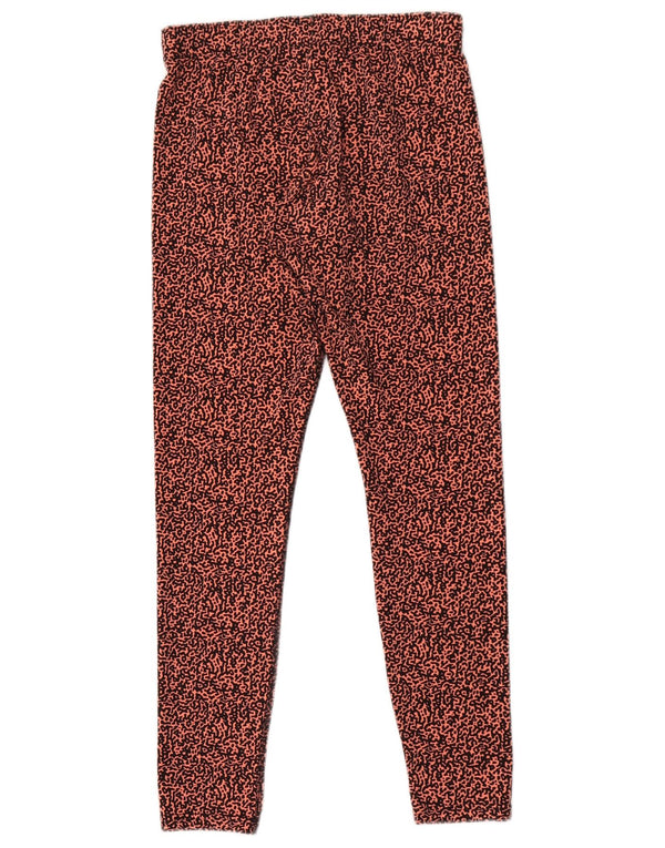 Leggings Nike da donna UK 12 cotone con stampa animalier rosa medio