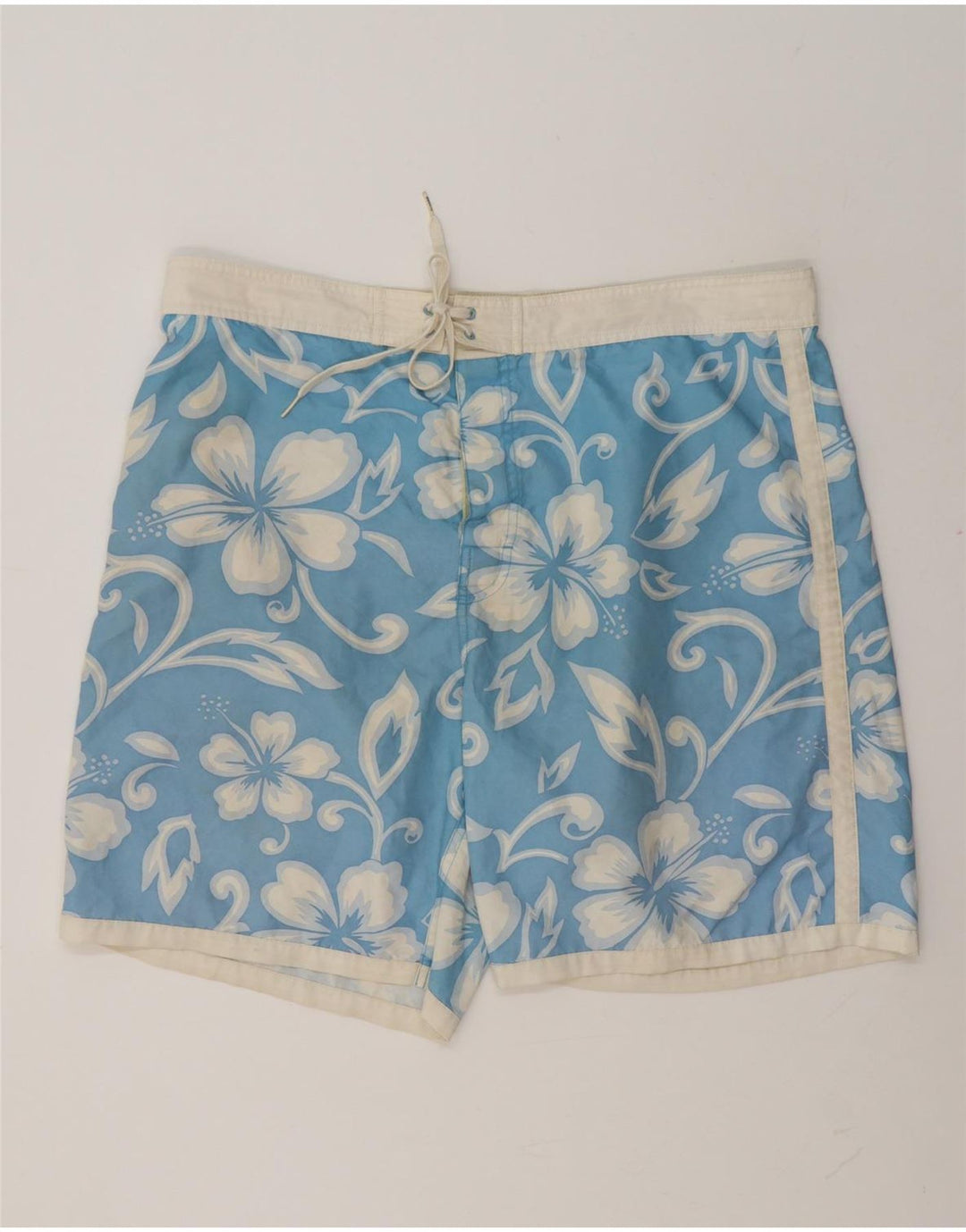 Pantaloncini da bagno da uomo Sundek XL blu floreale