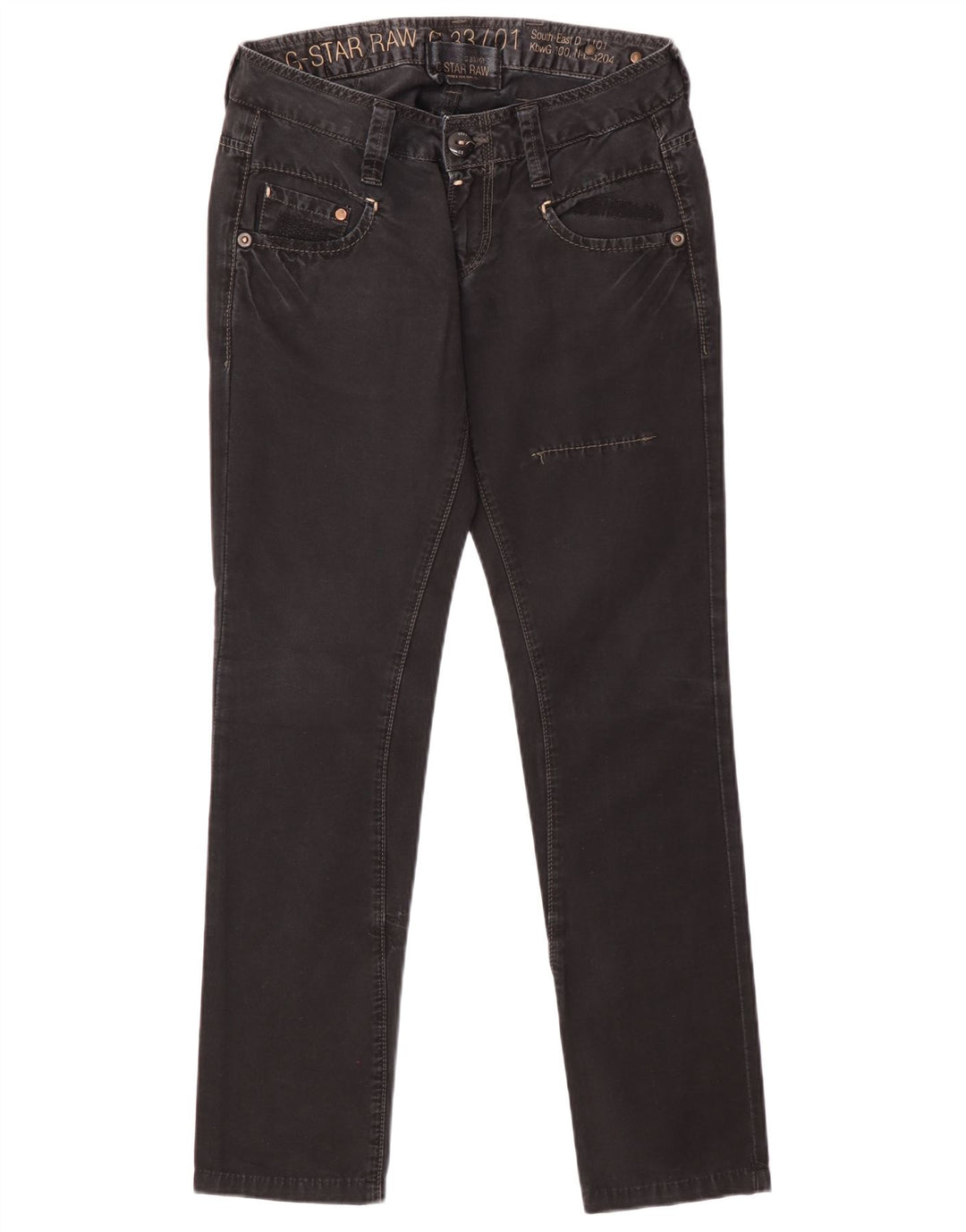 Jeans slim da donna G-Star W27 L30 cotone nero