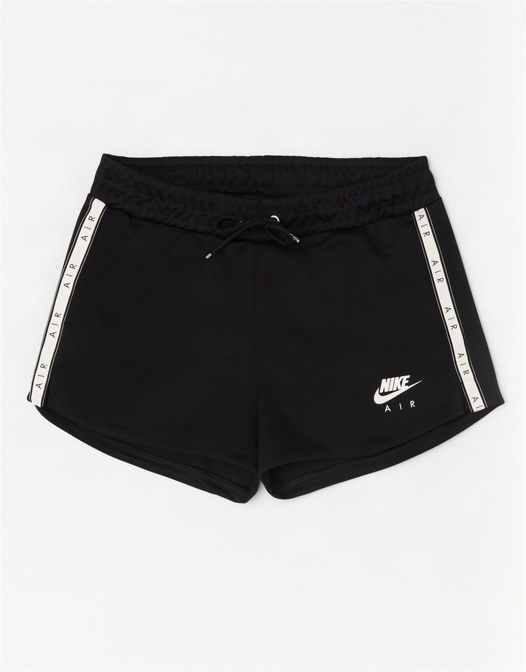 Pantaloncini sportivi grafici Nike da donna UK 12 Medium Black Colourblock poliestere