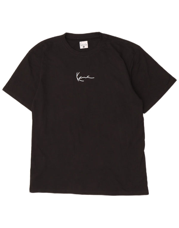 T-shirt da uomo Karl Kani Top grande in cotone nero