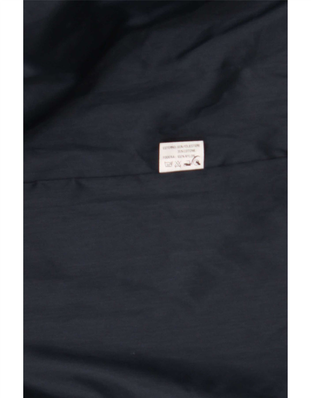 Soprabito ampio da uomo Giramondo UK 38 poliestere medio blu navy